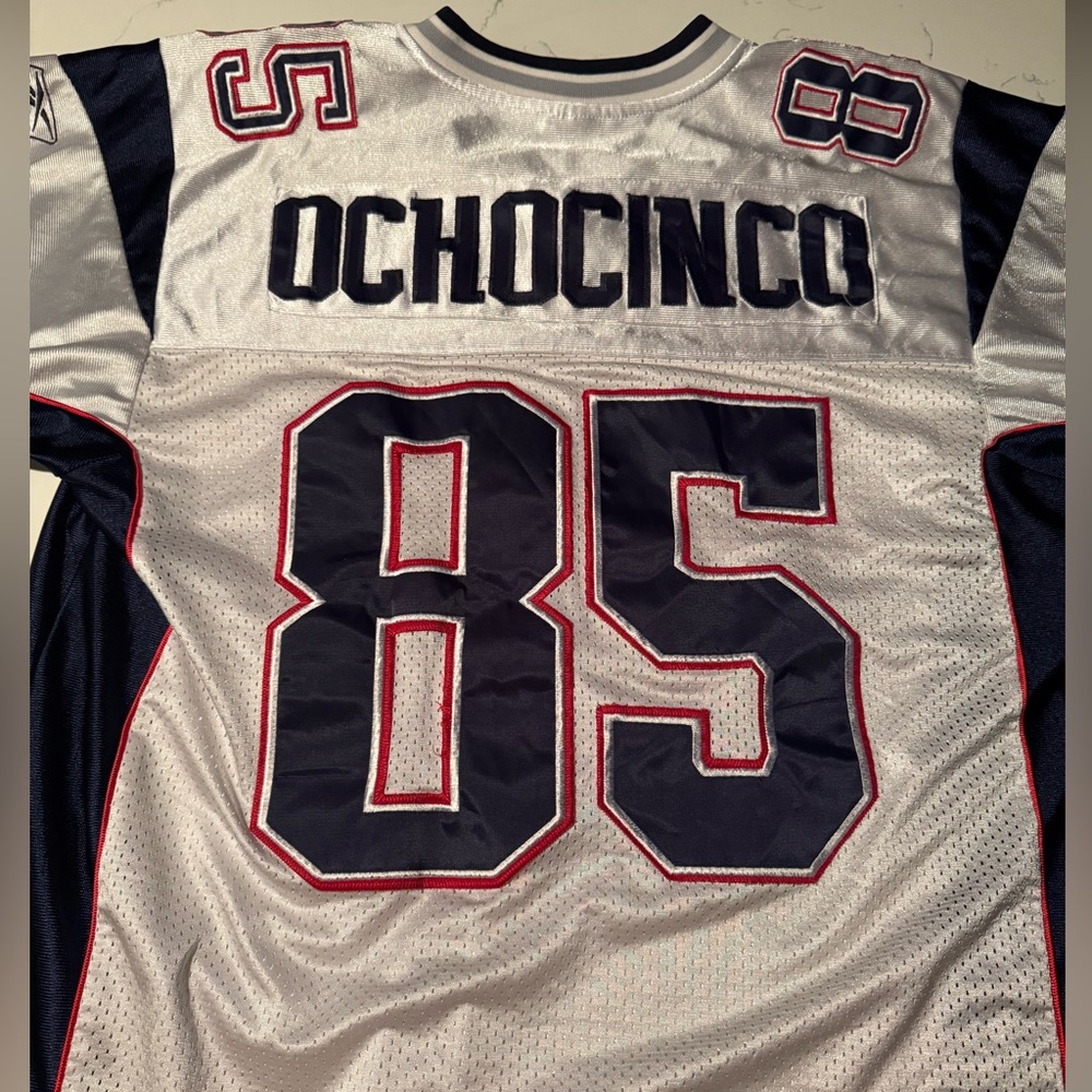 Chad OchoCinco Johnson New England Patriots Jersey